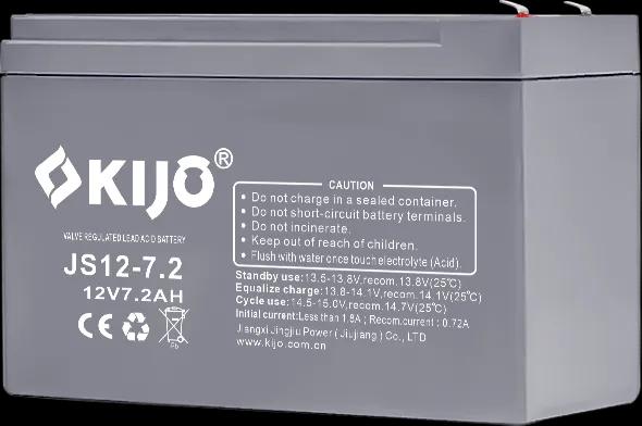 Акумуляторна батарея KIJO JS12-7.2, 12V, 7.2Ah - 523434