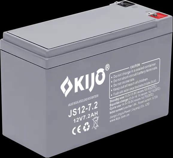 Акумуляторна батарея KIJO JS12-7.2, 12V, 7.2Ah - 523436