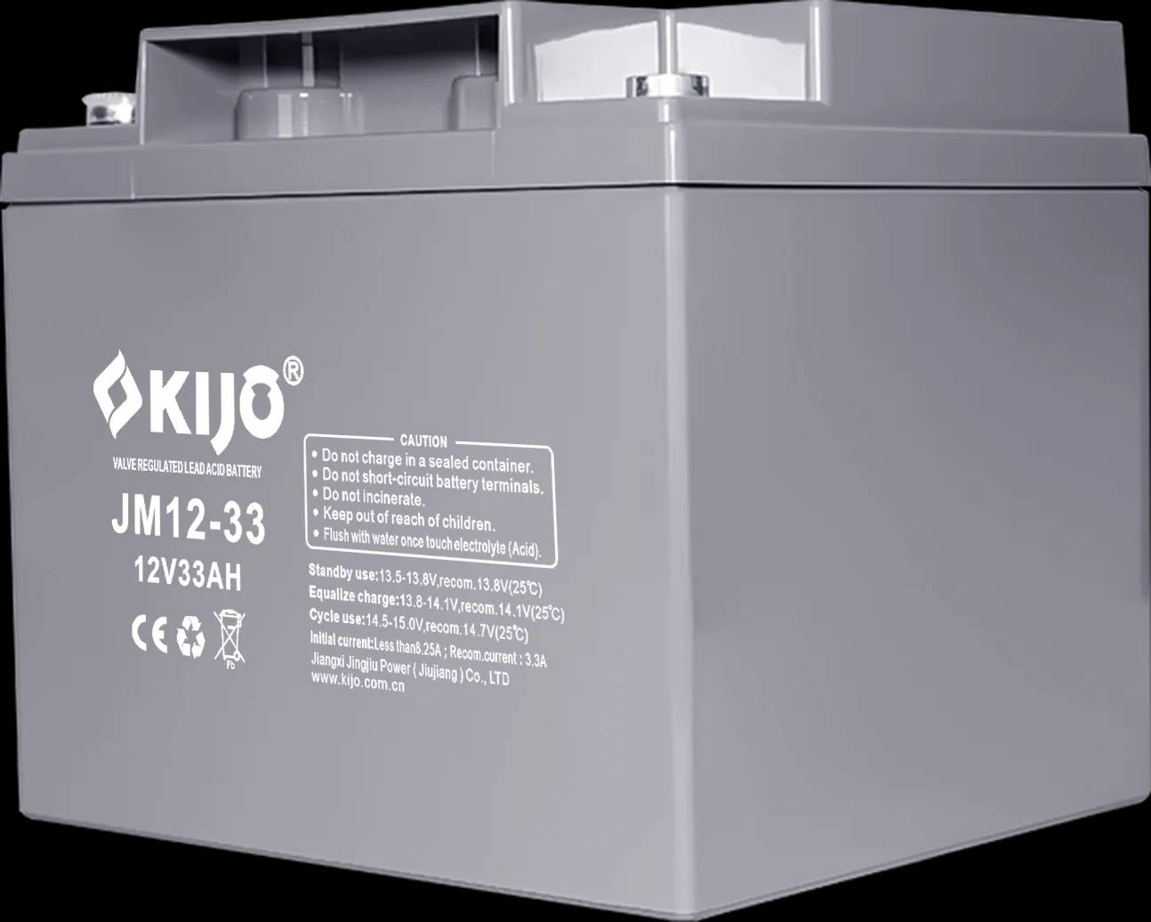 Акумуляторна батарея KIJO JM12-33, 12V, 33Ah - 524234