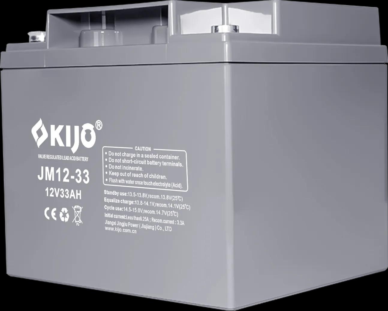 Акумуляторна батарея KIJO JM12-33, 12V, 33Ah - 524234