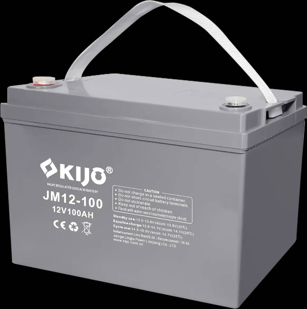 Акумуляторна батарея KIJO JM12-100, 12V, 100Ah - 524238