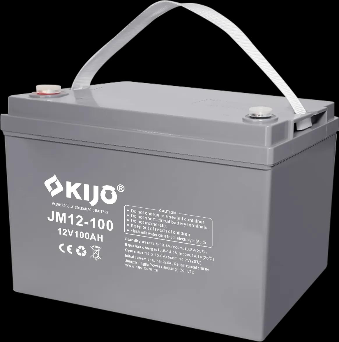 Акумуляторна батарея KIJO JM12-100, 12V, 100Ah - 524238