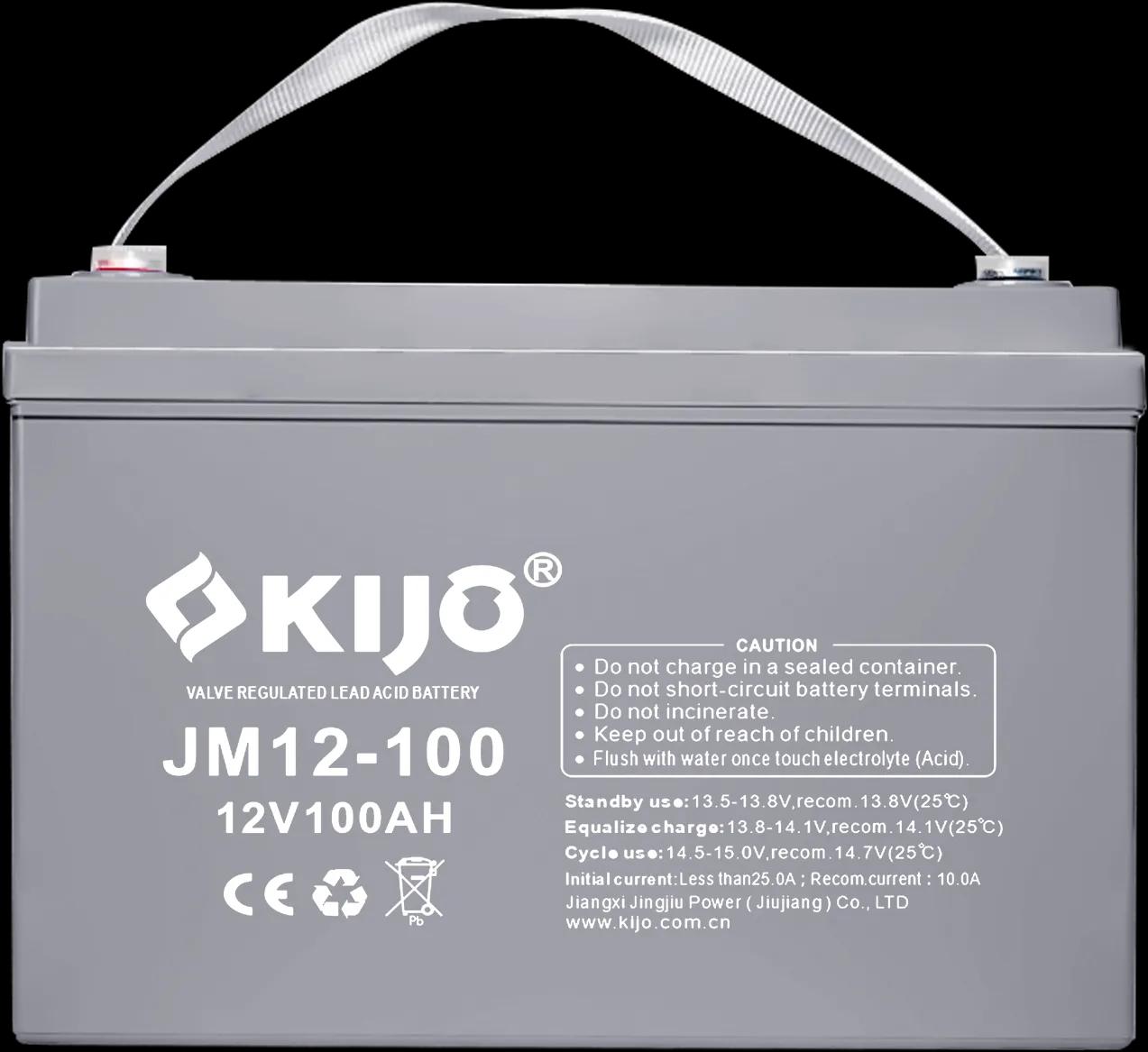 Акумуляторна батарея KIJO JM12-100, 12V, 100Ah - 524239