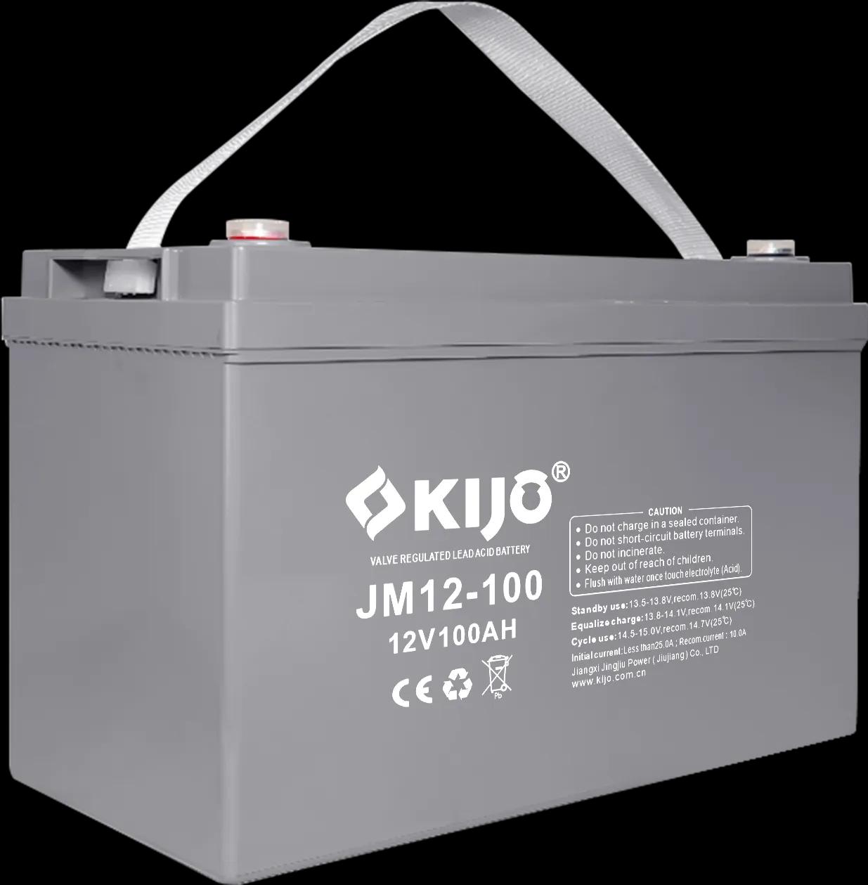 Акумуляторна батарея KIJO JM12-100, 12V, 100Ah - 524240