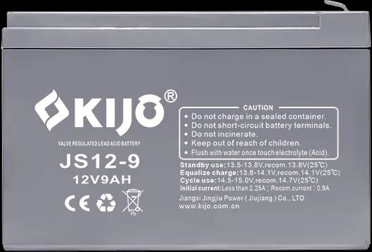 Акумуляторна батарея KIJO JS12-9, 12V, 9Ah - 524242