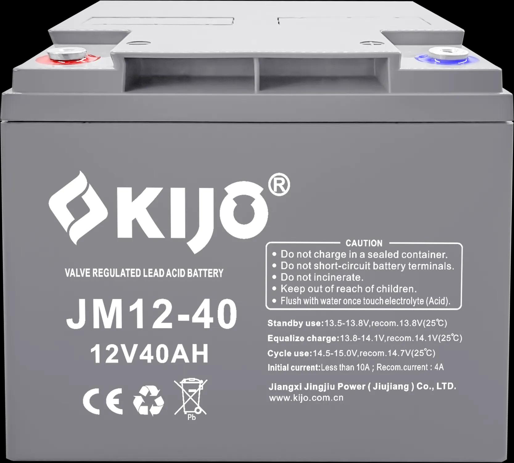 Акумуляторна батарея KIJO JM12-40, 12V, 40Ah - 524255