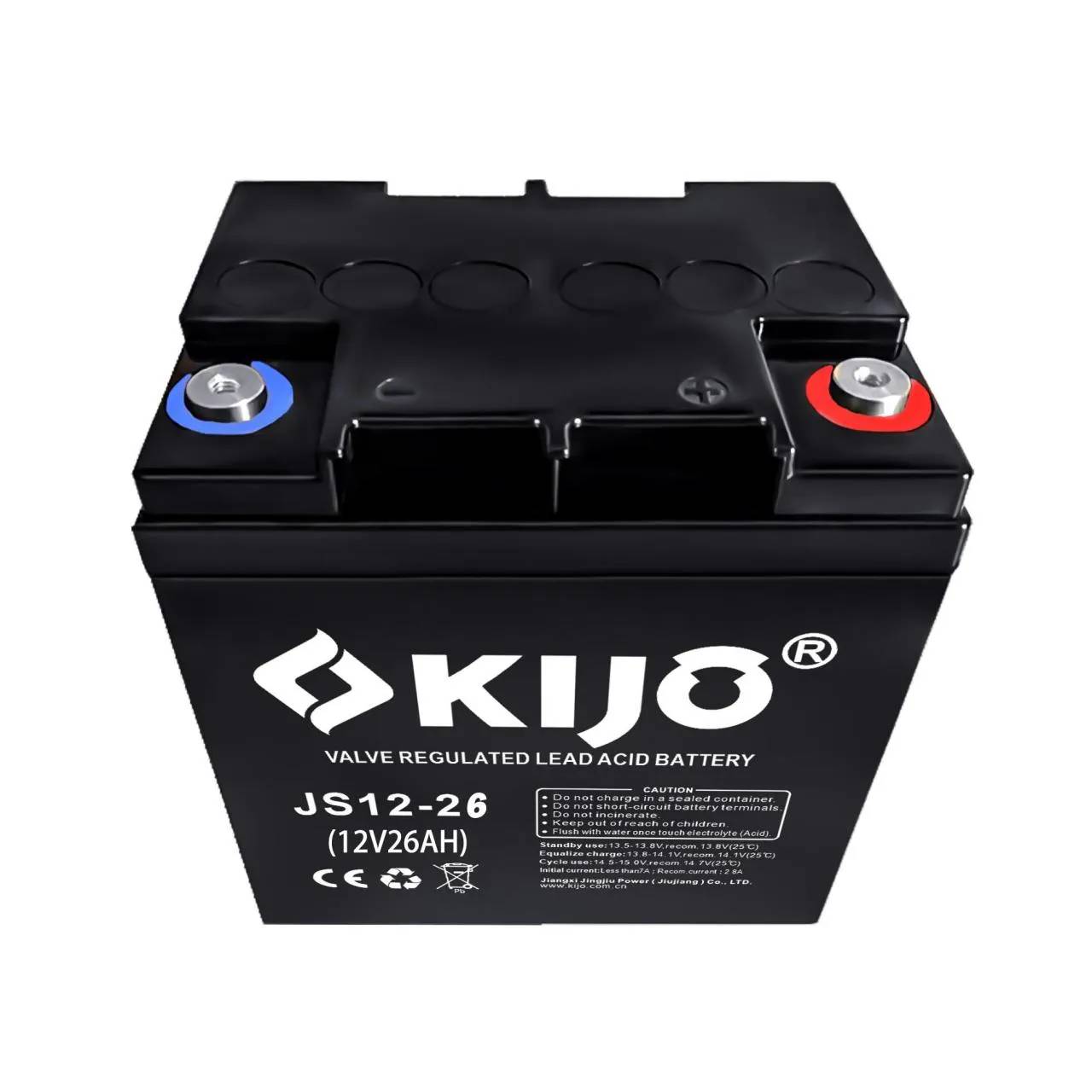 Аккумуляторная батарея KIJO JS12-26, 12V, 26Ah - 524259