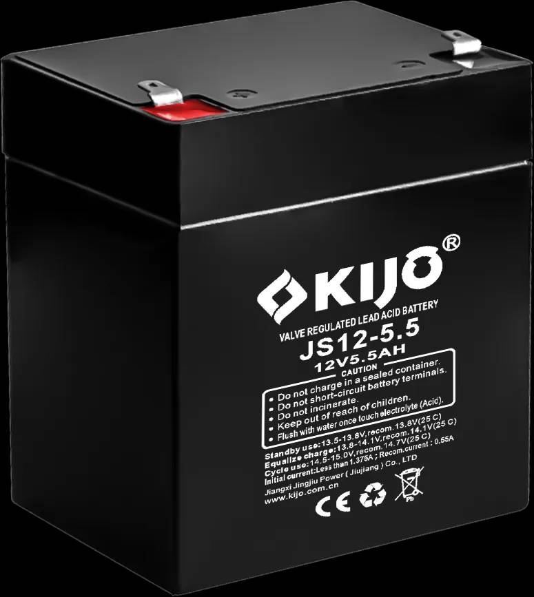 Акумуляторна батарея KIJO JS12-5.5, 12V, 5.5Ah - 524260