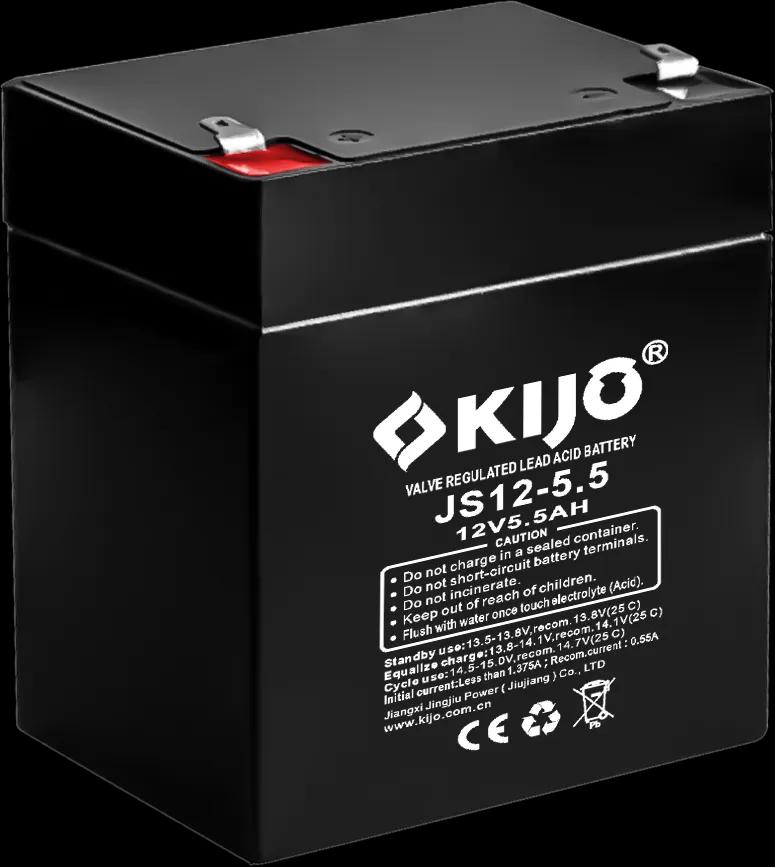 Акумуляторна батарея KIJO JS12-5.5, 12V, 5.5Ah - 524260
