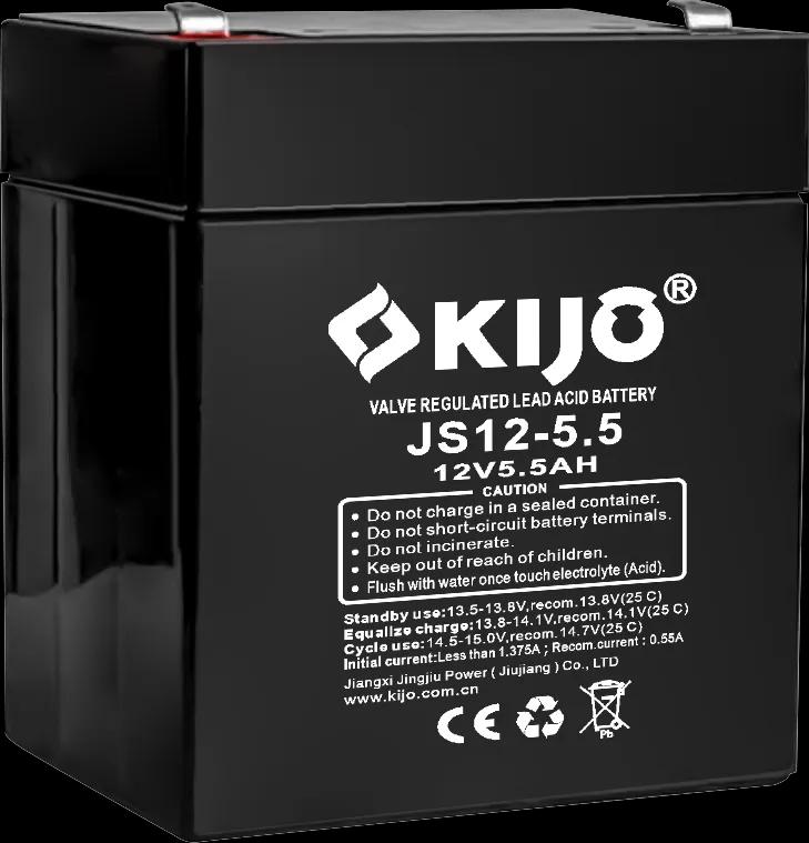 Акумуляторна батарея KIJO JS12-5.5, 12V, 5.5Ah - 524261