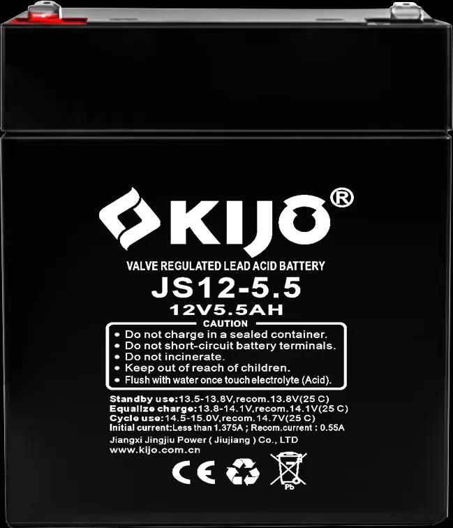 Акумуляторна батарея KIJO JS12-5.5, 12V, 5.5Ah - 524262