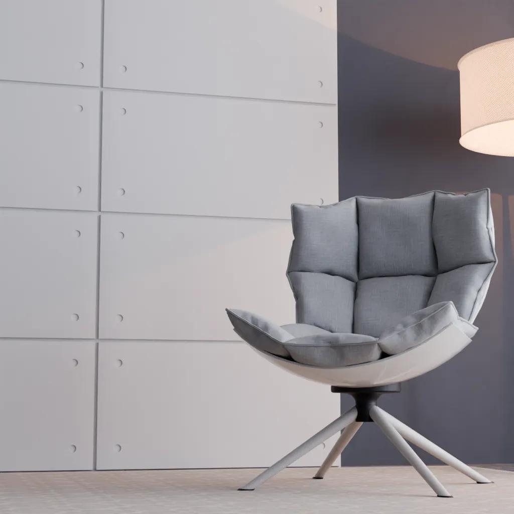 Панель декоративна поліуретанова 1000х500х22 мм Grand Decor W 302 - 540740