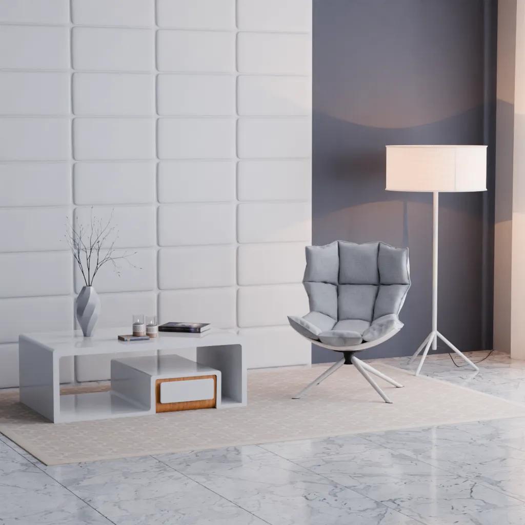 Панель декоративна поліуретанова 296х23х592 мм Grand Decor W 322 - 540766