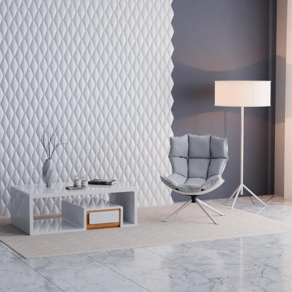 Панель декоративна поліуретанова 1190х520х20 мм Grand Decor W 351 - 540788