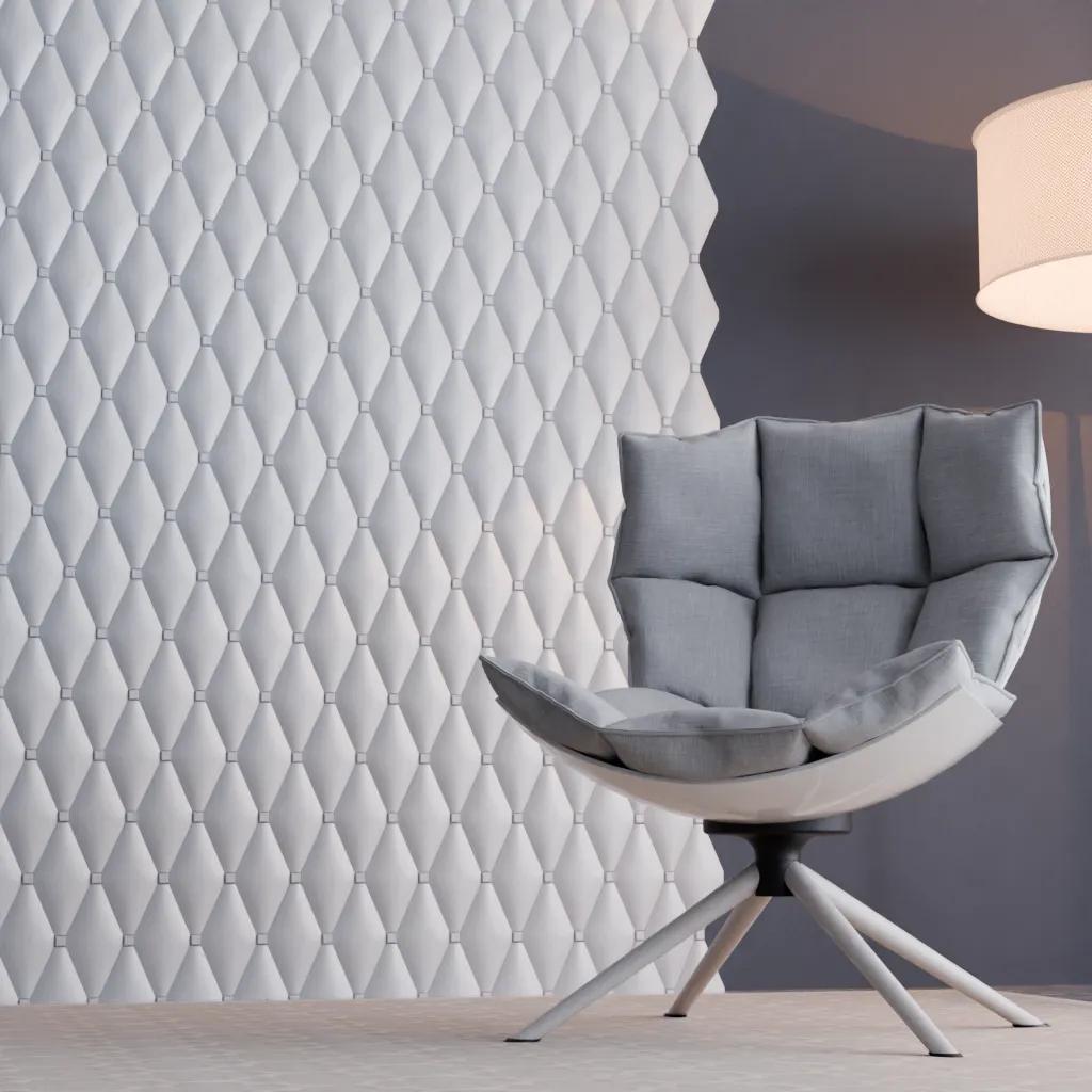 Панель декоративна поліуретанова 1190х520х20 мм Grand Decor W 351 - 540789