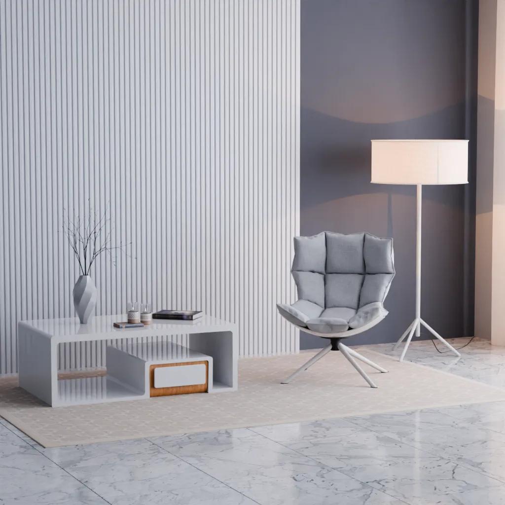 Декоративна рейка 38x12x2000 мм Grand Decor HCR 503, дюрополімер - 540827