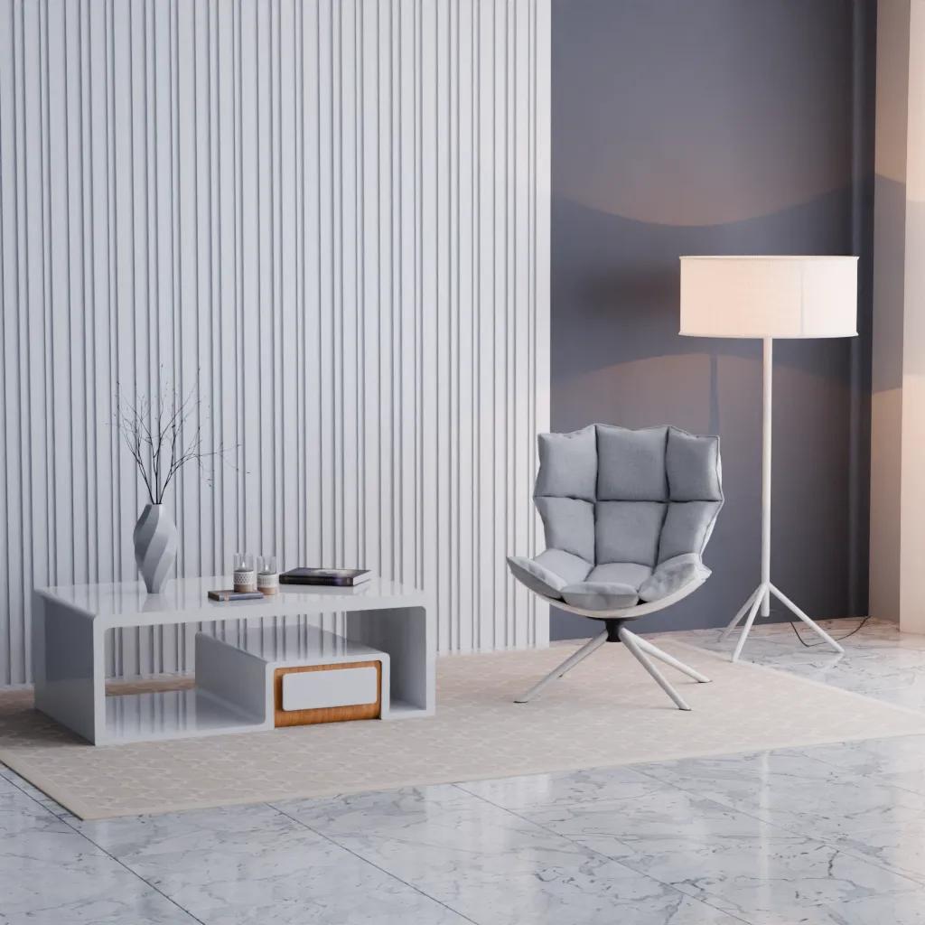 Панель декоративна дюрополімерна 250х19х2800 мм Grand Decor HW 373 жорстка - 540839