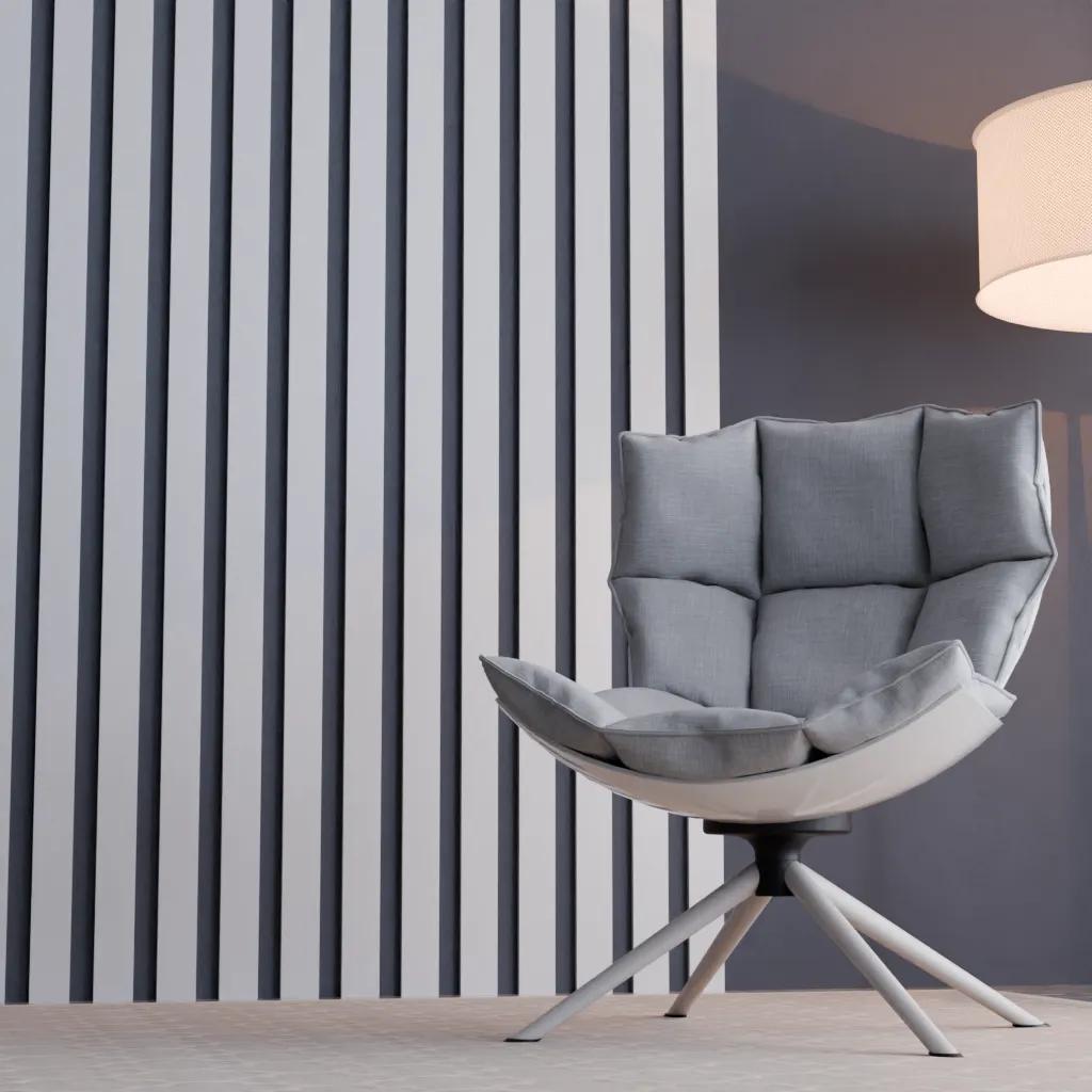Декоративна рейка 70x12x2000 мм Grand Decor HCR 506, дюрополімер - 540874