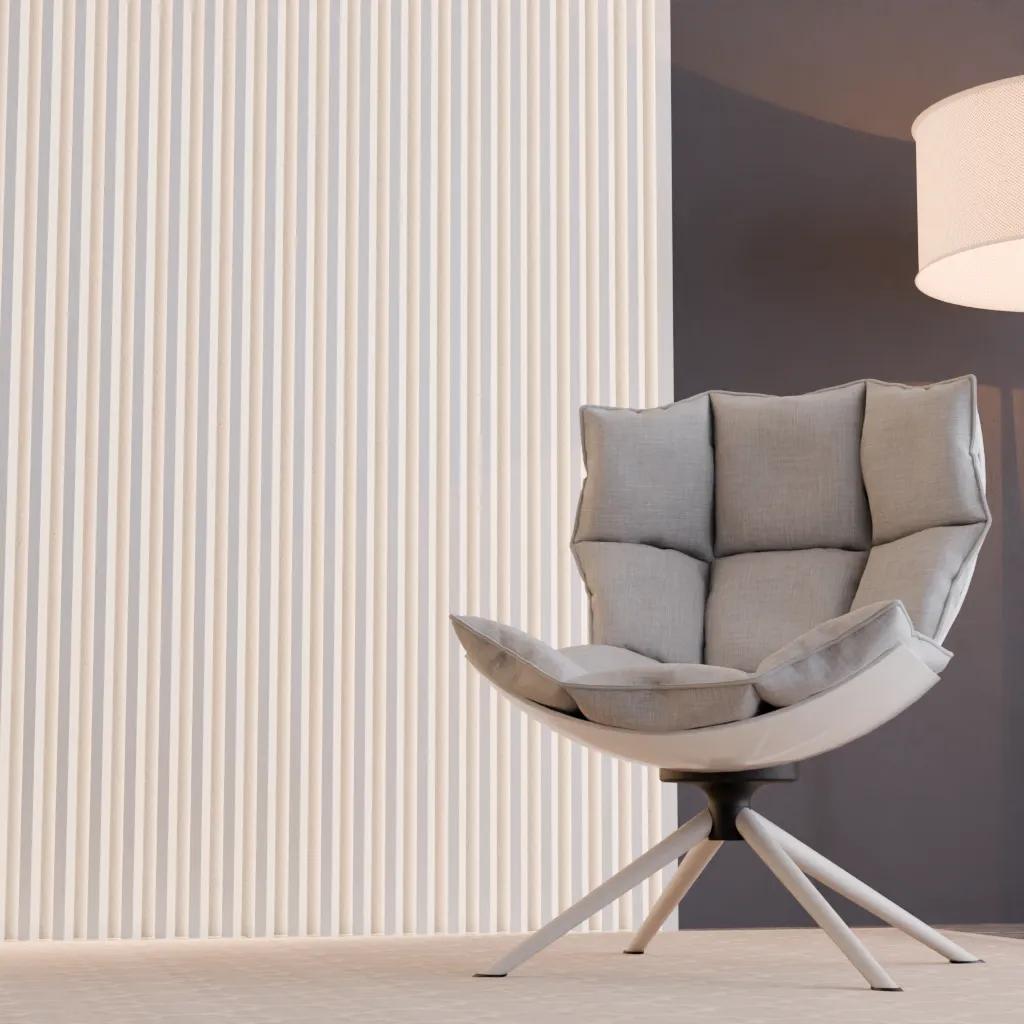 Декоративная рейка 40x22x2000 мм Grand Decor KH 902, дюрополимер - 540892