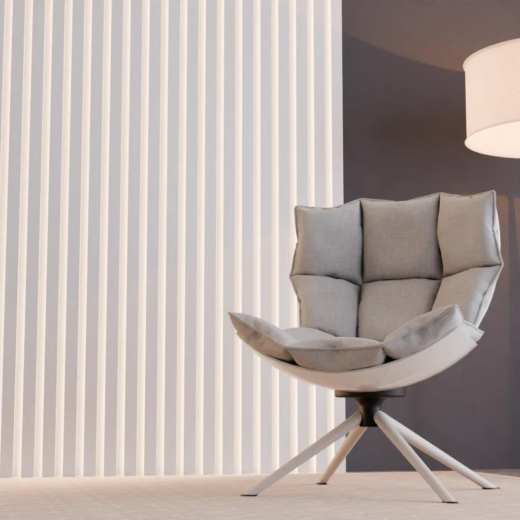 Декоративна рейка 48x22x2000 мм Grand Decor KH 903, дюрополімер - 540902