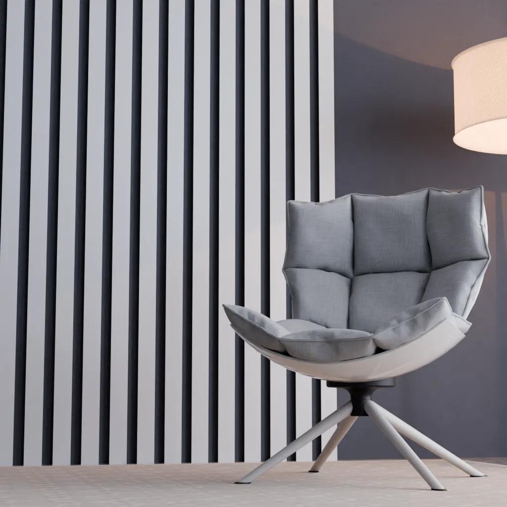 Декоративная рейка 68x22x2000 мм Grand Decor KH 907, дюрополимер - 540911