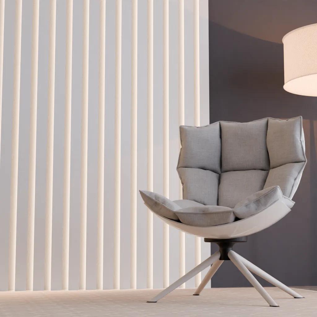 Декоративная рейка 68x22x2000 мм Grand Decor KH 907, дюрополимер - 540912