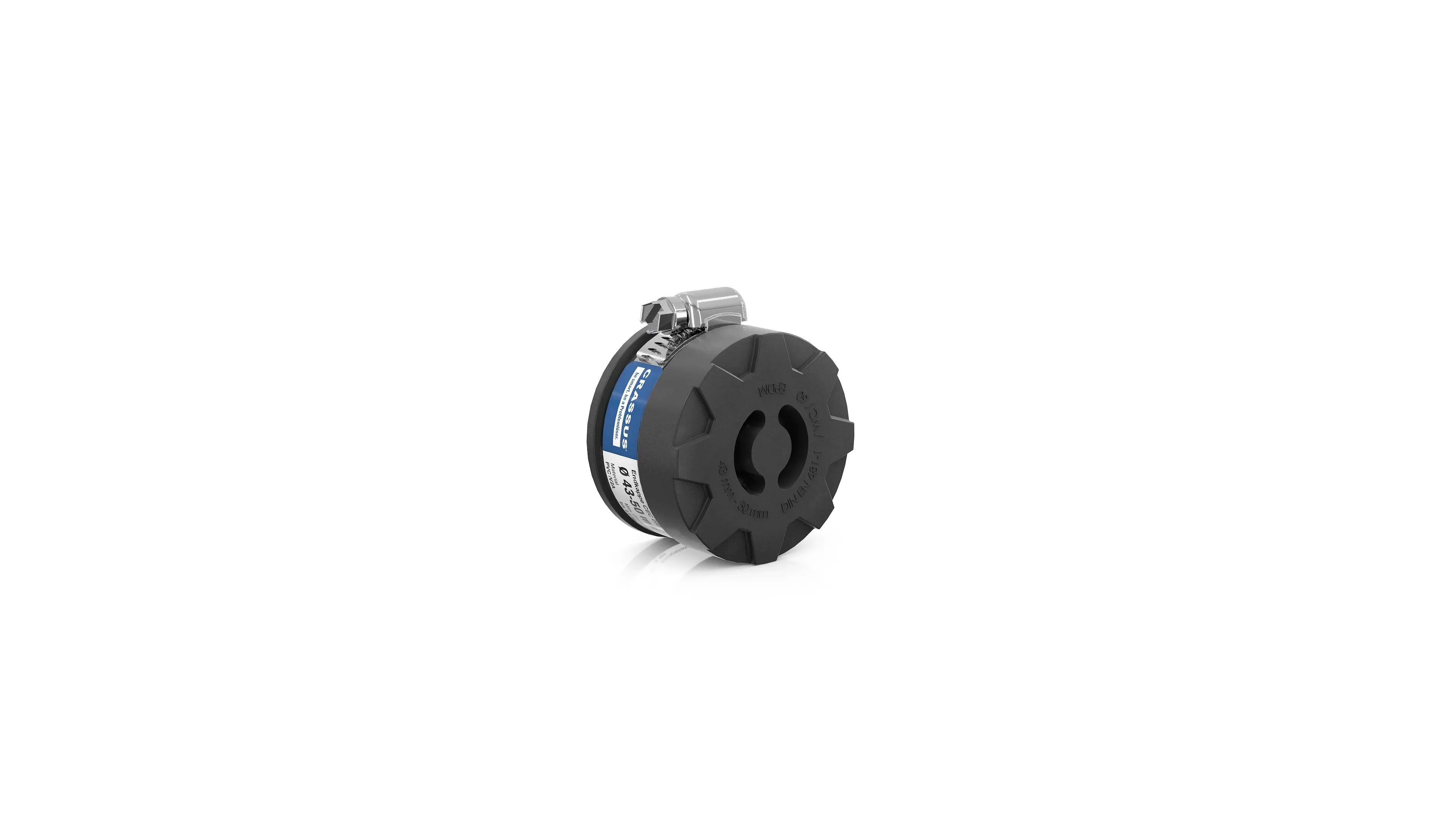 Наружная заглушка для труб CRASSUS CEC 050, 43–50 мм, PVC/V2A, до 0,6 бар - 547412