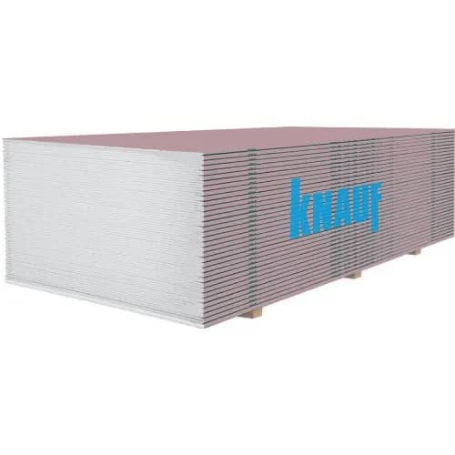 Гипсокартон KNAUF огнестойкий 12,5 мм х 1,2 х 2,5 м - 66573