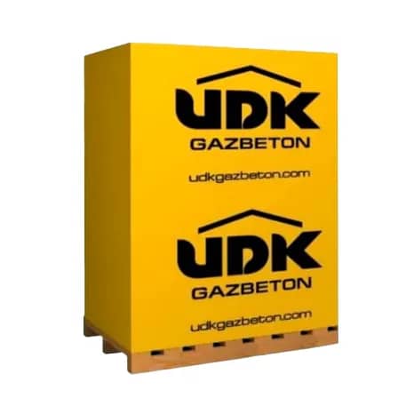 Блок з ніздрюватого бетону UDK D400 600х200х400 2 сорт - 66642