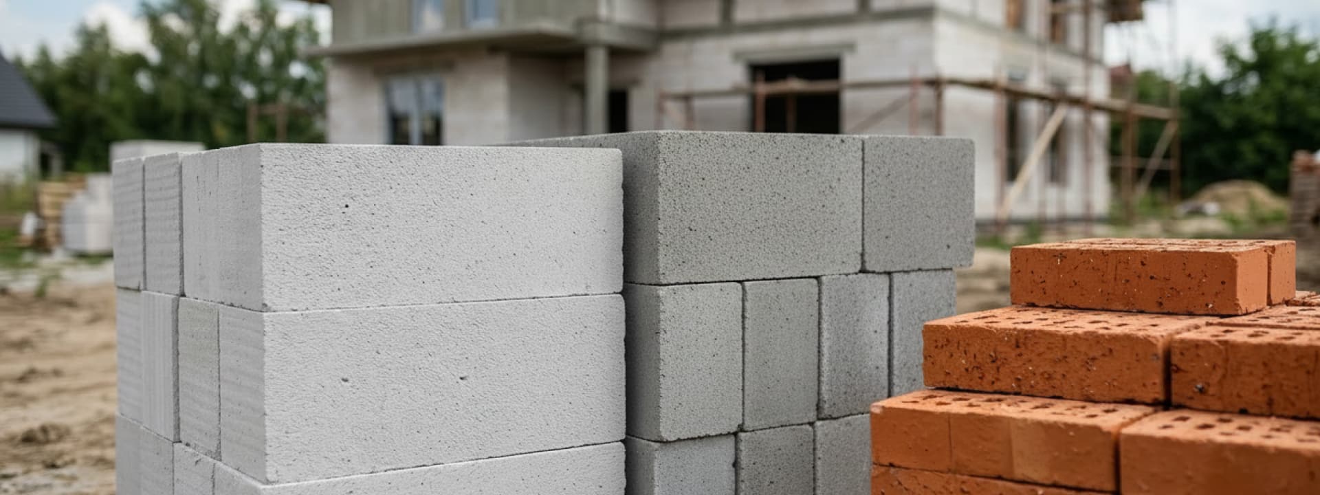 Газоблок, піноблок чи цегла: що вибрати для приватного будинку? Газоблок, піноблок чи цегла: що вибрати для приватного будинку?